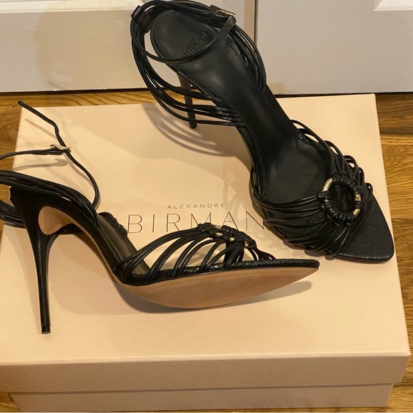 Alexandre Birman 100mm Harper Heels Black - Picture 2 of 7